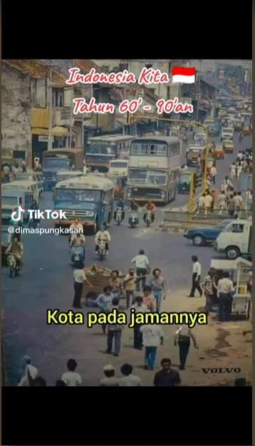 Nostalgia Banget, Inilah Potret Indonesia Tahun 1960-1990an, Penampilan Lawas Anak SD Bikin Salfok!