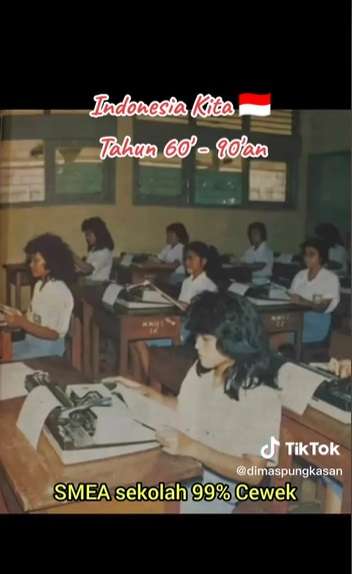 Nostalgia Banget, Inilah Potret Indonesia Tahun 1960-1990an, Penampilan Lawas Anak SD Bikin Salfok!