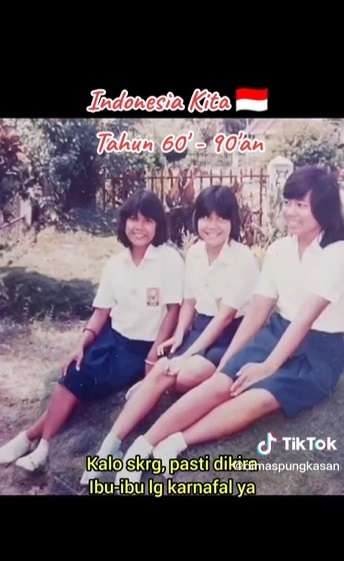 Nostalgia Banget, Inilah Potret Indonesia Tahun 1960-1990an, Penampilan Lawas Anak SD Bikin Salfok!