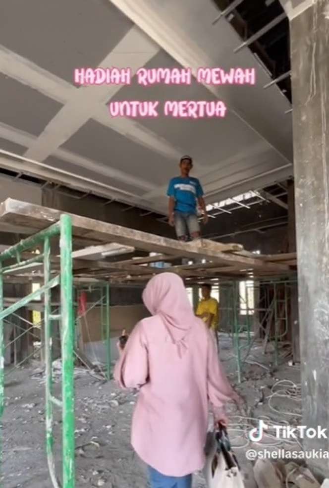 Dulu Ngontrak, Ini Potret Rumah Mewah yang Dibangun Crazy Rich Aceh Untuk Sang Mertua