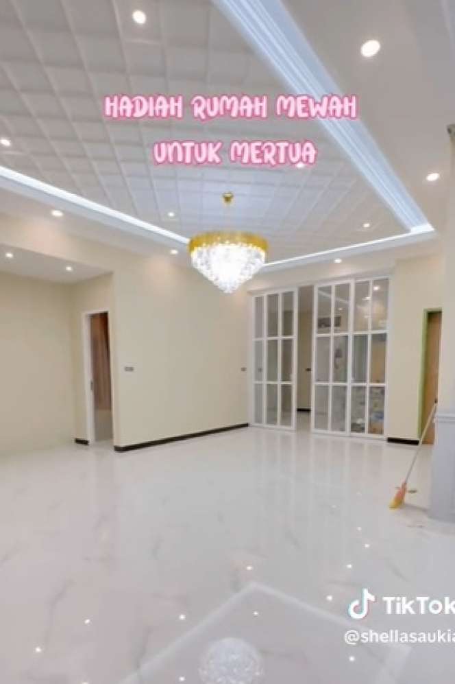 Dulu Ngontrak, Ini Potret Rumah Mewah yang Dibangun Crazy Rich Aceh Untuk Sang Mertua