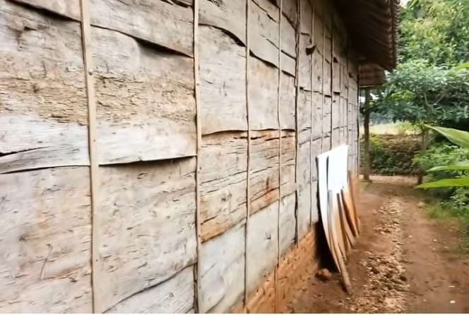 Potret Rumah Anti Maling, Dari Luar Terbuat Dari Kulit Kayu, Lihat Isi Dalamnya Malah Biking Melongo, Beda Banget!