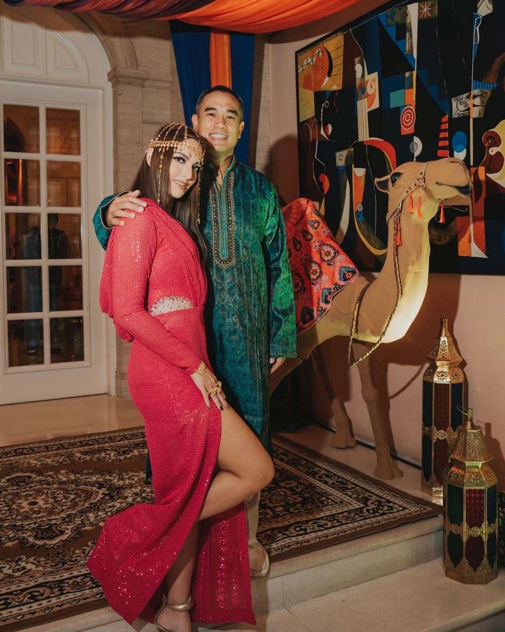 Potret Pesta Ultah Nia Ramadhani Bertema Arabian Night, Penampilannya bak Cleopatra
