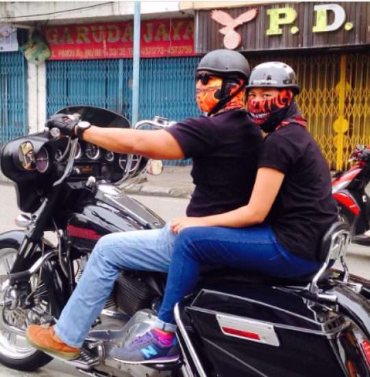 Potret AKBP Achiruddin Hasibuan Kendarai Moge, Pamer Skill Berkendara Berdiri di Atas Moge Paling Disorot