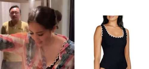 Potret Nagita Slavina Pakai Swimsuit Saat Masak di Dapur, Model dan Harganya Bikin Syok!