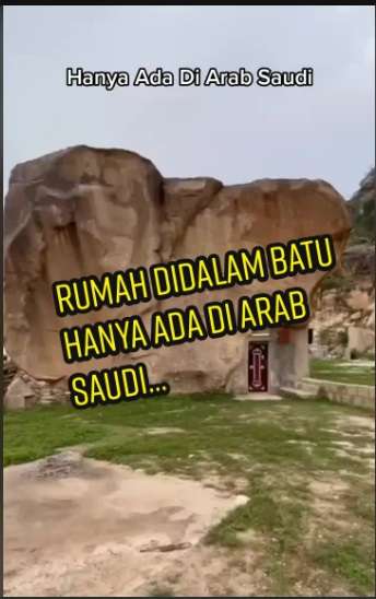 Potret Rumah Unik yang Dibangun Dalam Batu Besar, Tak Disangka Isinya Mewah Banget!