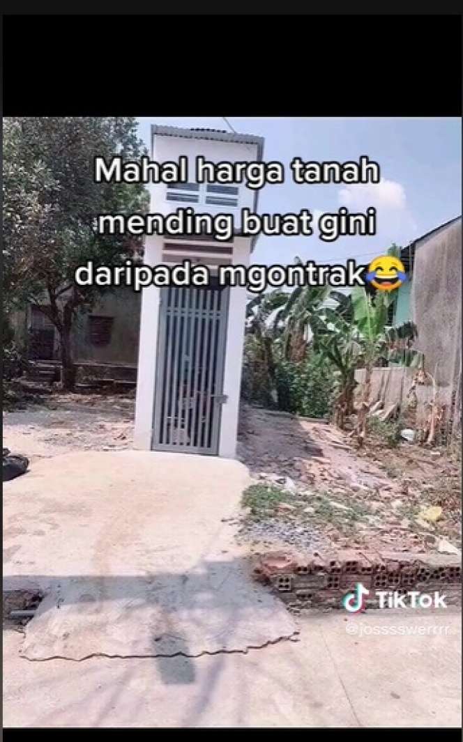 Potret Rumah Unik yang Dibangun di Atas Tanah Sepetak, Desainnya Bikin Mikir Keras, Beda Dari yang Lain!