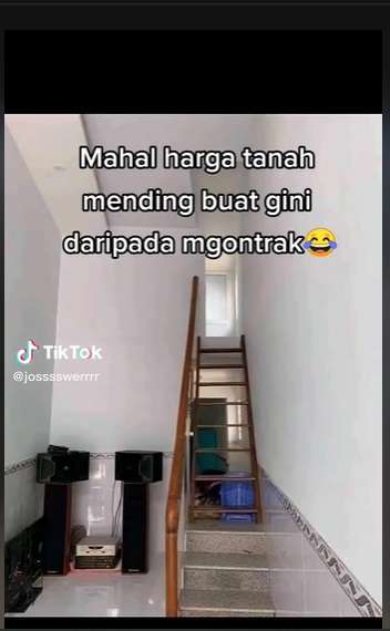 Potret Rumah Unik yang Dibangun di Atas Tanah Sepetak, Desainnya Bikin Mikir Keras, Beda Dari yang Lain!