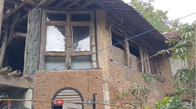 Potret Rumah Unik di Tengah Hutan, Desainnya Tak Biasa, Pemilik Simpan Banyak Barang Antik!