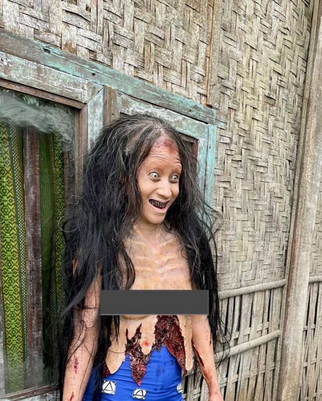 10 Potret Asli Dayinta Melira, Pemeran Sengarturih Hantu Ngeri di Film Sewu Dino, Ternyata Bidadari Cantik Pol