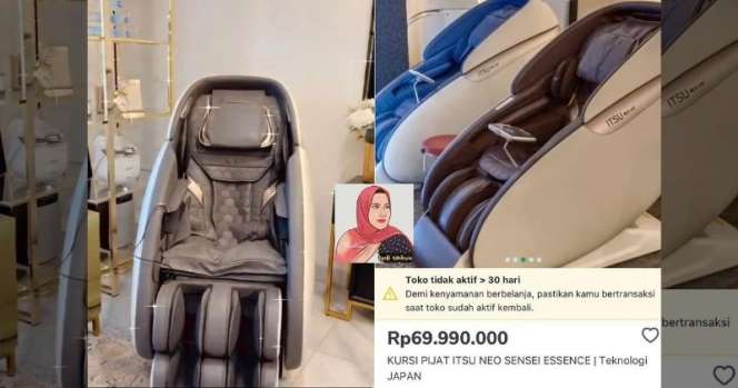 Perabotan Rumah Tasyi Athasyia yang Punya Harga Fantastis, Lampu Gantung Saja Segini Banderolnya