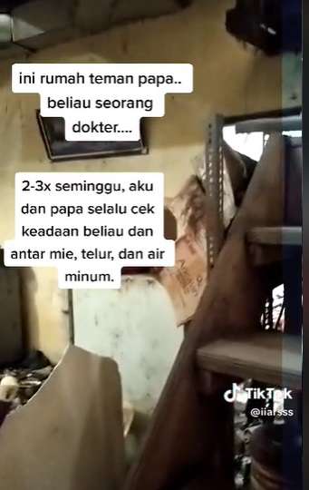 Penampakan Rumah Viral Milik Dokter yang Hidup Sebatang Kara, Dulu Dipenuhi Kemegahan Kini Banyak Tumpukan Sampah!