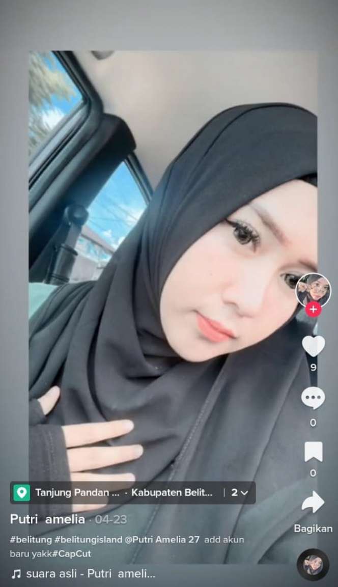 Potret Putri Amelia, Istri Ikal Laskar Pelangi Disebut 'Dijual' oleh Suami