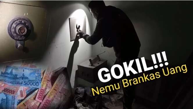 10 Potret Penemuan Asrama Terbengkalai, di Dalamnya Ada Brankas Tanam, Isinya Uang Ratusan Juta?