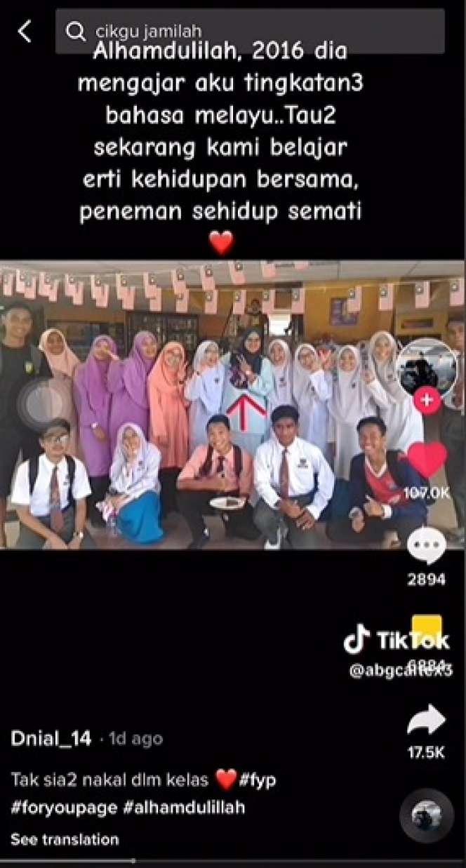 Berawal dari Ucapan Selamat Ulang Tahun, Kisah Cinta Murid dan Guru Beda Usia 26 Tahun Ini Berakhir di Pelaminan!