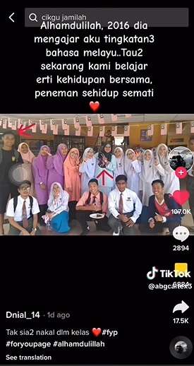 Berawal dari Ucapan Selamat Ulang Tahun, Kisah Cinta Murid dan Guru Beda Usia 26 Tahun Ini Berakhir di Pelaminan!