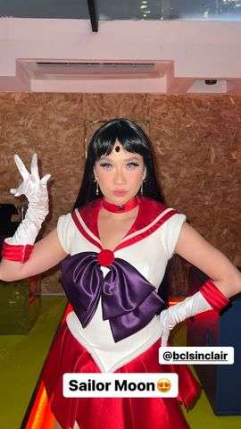16 Gaya Artis Cosplay Anime di Pesta Ultah BCL & Vidi Aldiano, Anya Geraldine Paling Disorot, Berani Banget!