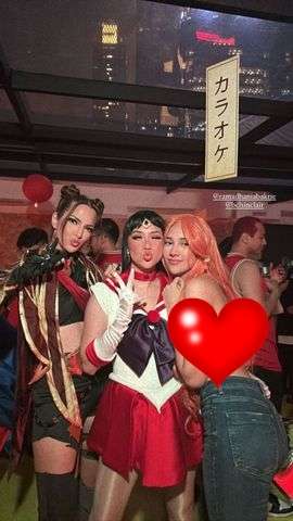 16 Gaya Artis Cosplay Anime di Pesta Ultah BCL & Vidi Aldiano, Anya Geraldine Paling Disorot, Berani Banget!