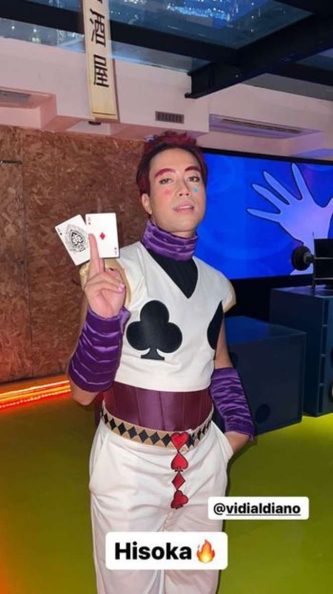 16 Gaya Artis Cosplay Anime di Pesta Ultah BCL & Vidi Aldiano, Anya Geraldine Paling Disorot, Berani Banget!