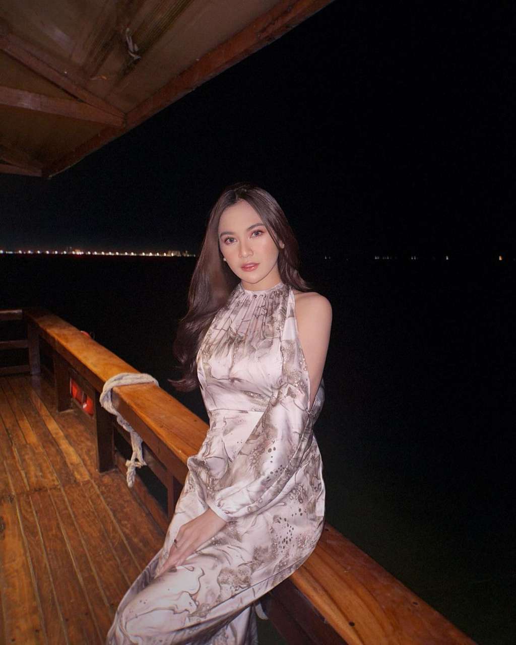 Potret Mahalini dalam Balutan Dress, Cantiknya No Debat!