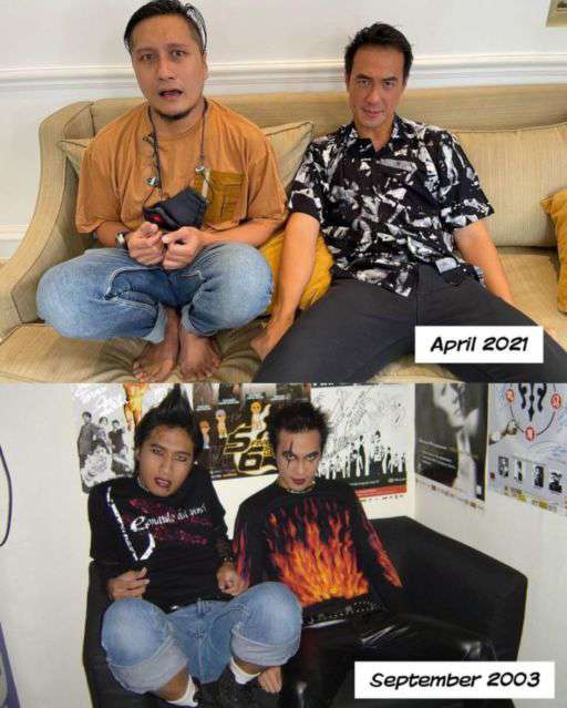 Bikin Nostalgia, Potret Reka Ulang Foto Jadul Selebriti Bareng Sahabat, Ada yang Belasan Tahun Bersama!