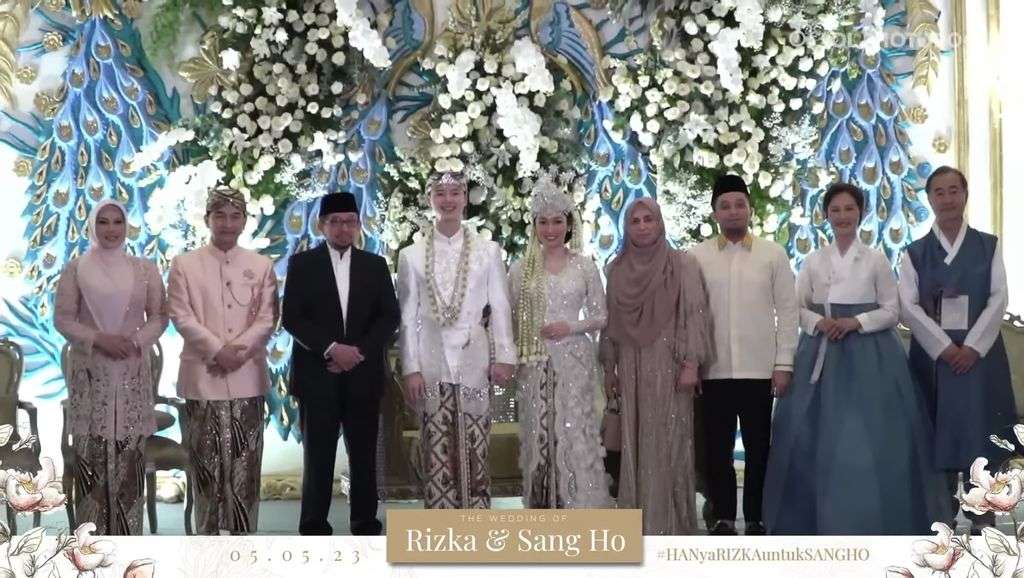 10 Potret Pernikahan Mewah Anak Bupati Pandeglang & Pria Korea, Wedding Impian Semua Wanita