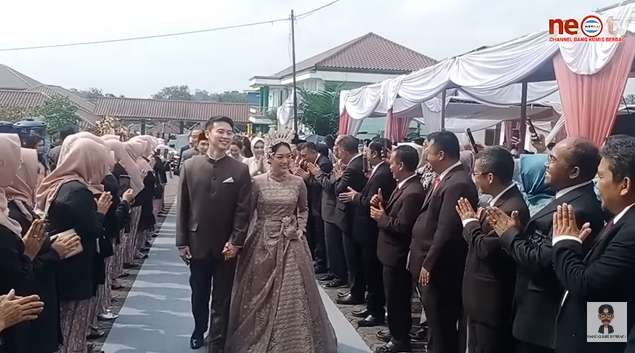 10 Potret Pernikahan Mewah Anak Bupati Pandeglang & Pria Korea, Wedding Impian Semua Wanita