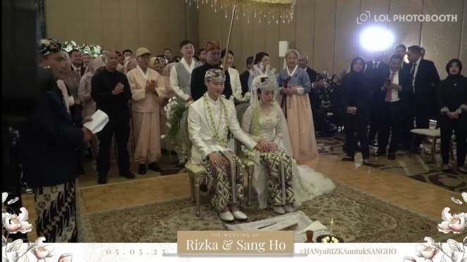 10 Potret Pernikahan Mewah Anak Bupati Pandeglang & Pria Korea, Wedding Impian Semua Wanita