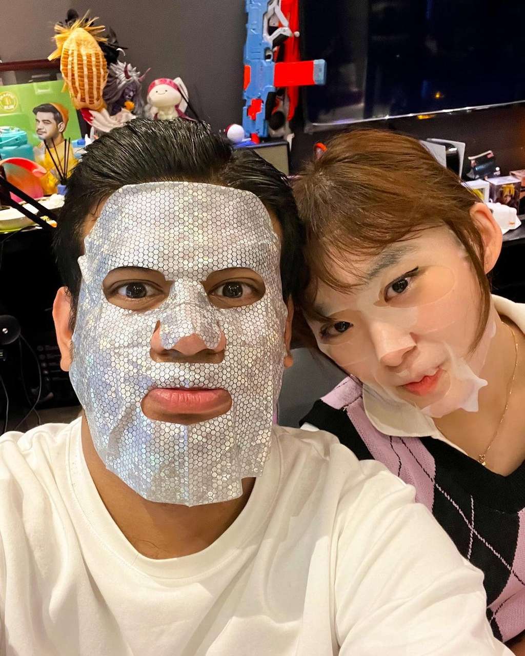 Potret Livy Renata Ajak Pak Muh Joget TikTok Saat Main ke Rumah Fadil Jaidi