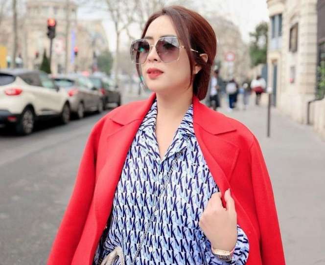 Potret Maharani Kemala Tampil Wow Pakai Piyama Buatan Sendiri