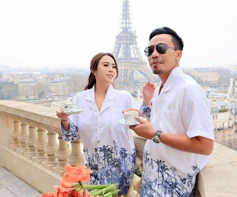 Potret Maharani Kemala Tampil Wow Pakai Piyama Buatan Sendiri