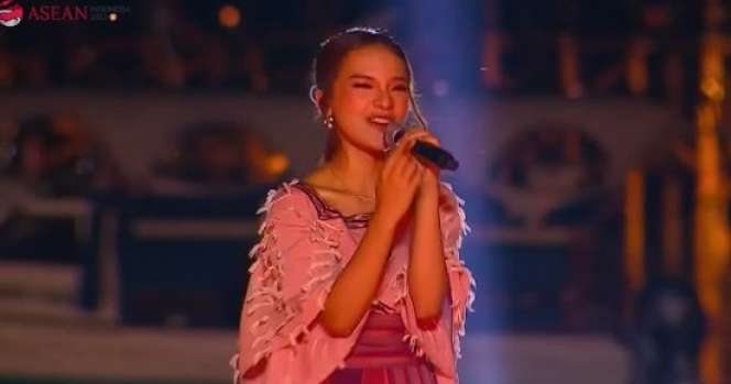 Potret Maysha Jhuan Penyanyi Berwajah Bule yang Tampil di Welcoming Dinner KTT ASEAN 2023 