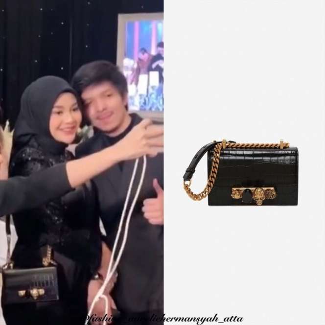 Sederet Koleksi Tas Hitam Aurel Hermansyah, Harganya Bikin Nyesek