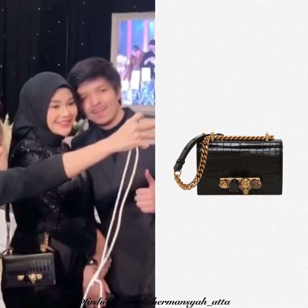 Sederet Koleksi Tas Hitam Aurel Hermansyah, Harganya Bikin Nyesek