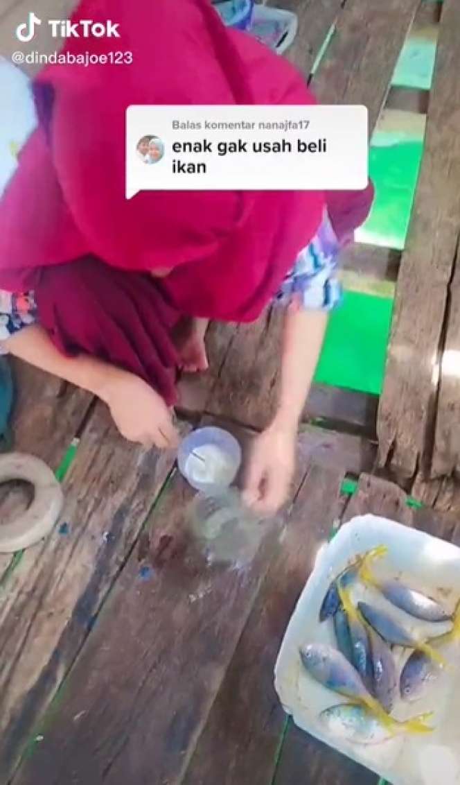 Potret Wanita Cantik Pemilik Rumah Apung dengan View Laut Biru, Kesehariannya Bikin Iri, Netizen: `Enak Bisa Makan Ikan Kapan Saja`