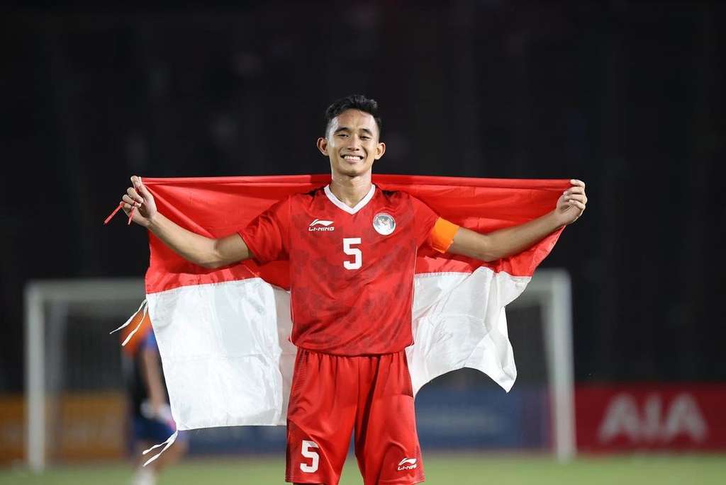 Potret Rizky Ridho Kapten Timnas Sepakbola Indonesia U-22 di Sea Games Kamboja yang Curi Perhatian, Penampilan Rapi hingga Berkepala Dingin!