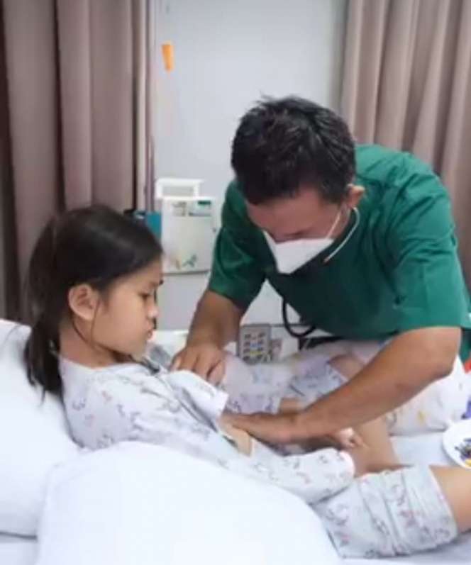 Potret Kala Madali, Putri Zaskia Adya Mecca yang Keracunan Tutut Seharga Rp11 Ribu