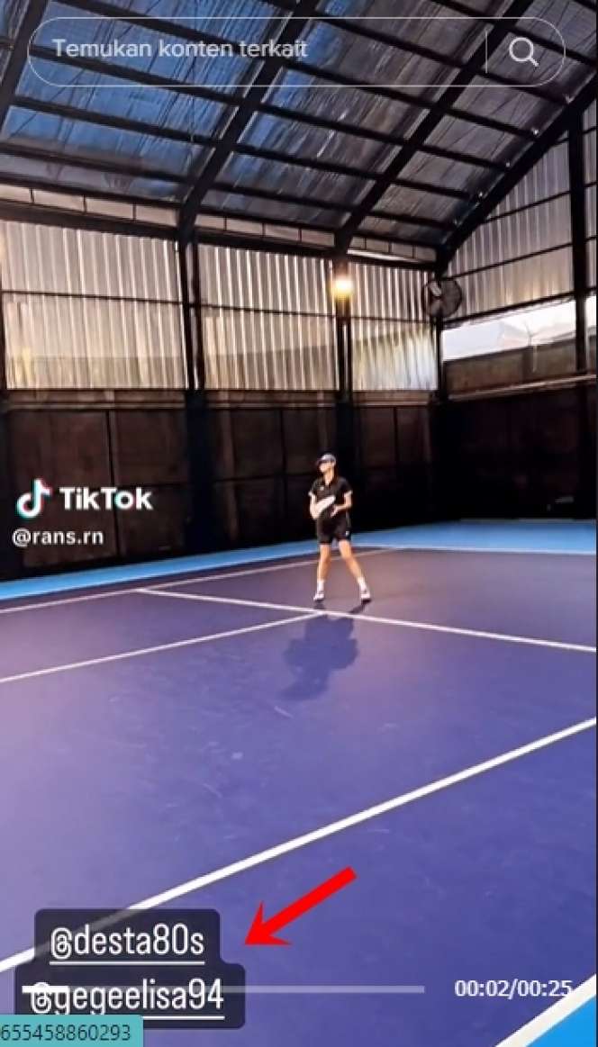 10 Potret Kebersamaan Desta Mahendra & Gege Elisa yang Baru Terungkap, Ternyata Sering Main Tenis Bareng!