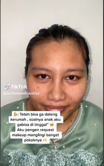 Transformasi Makeup Wanita Ini Sukses Bikin Syok, Hasilnya Beda Banget Bak Langit dan Bumi!