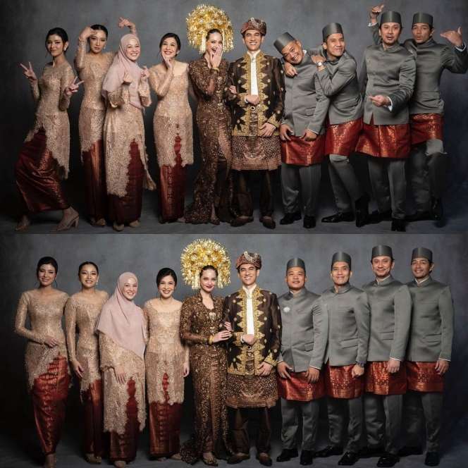 Foto Bareng Desta Dipernikahan Enzy, Natasha Rizki Beri Simbol Begini, Jadi Sorotan