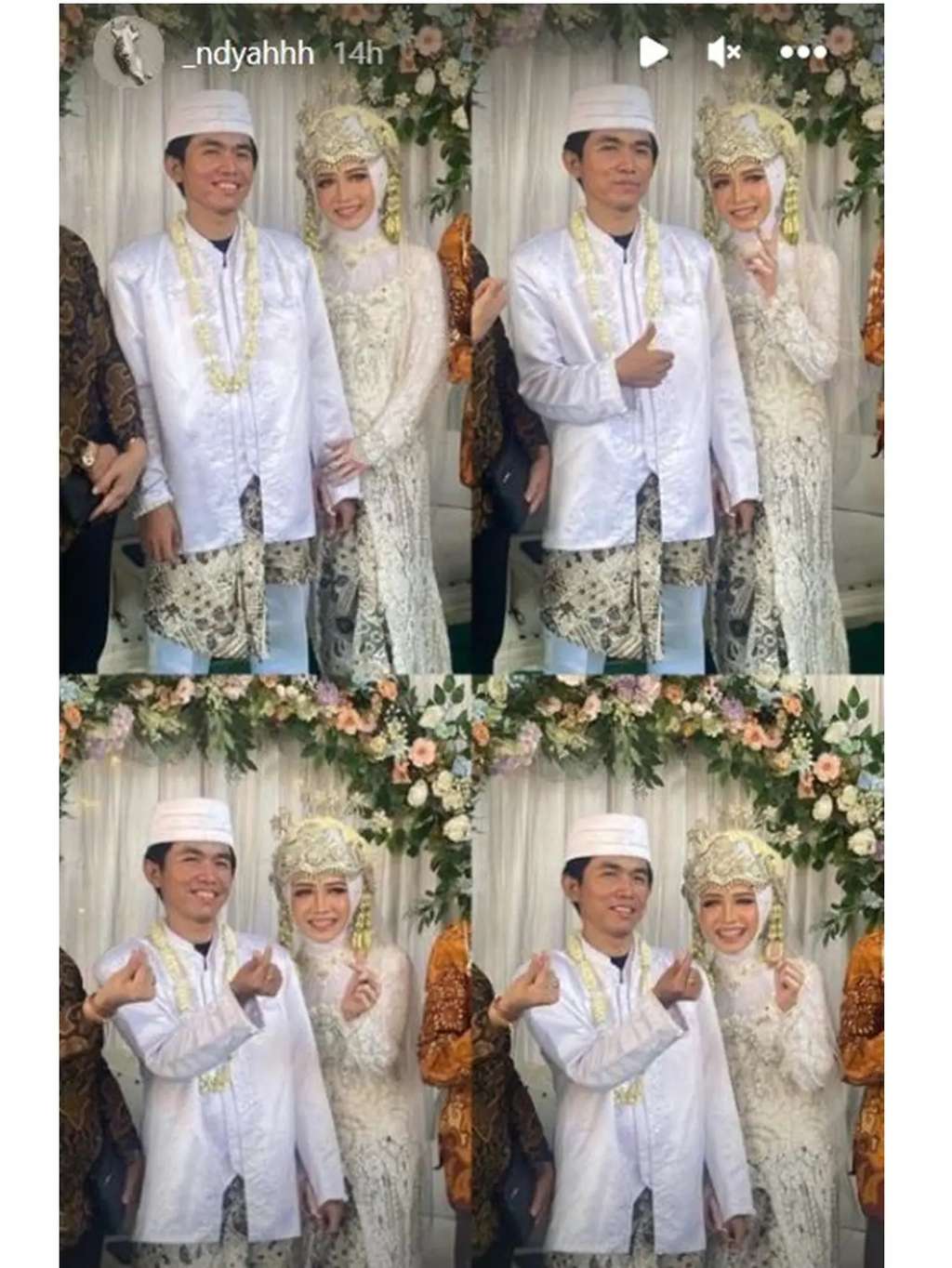 10 Potret Pernikahan Tiko & Kekasih, Dulu Viral Rawat Ibu Eny di Rumah Terbengkalai, Jumlah Mahar Curi Perhatian!