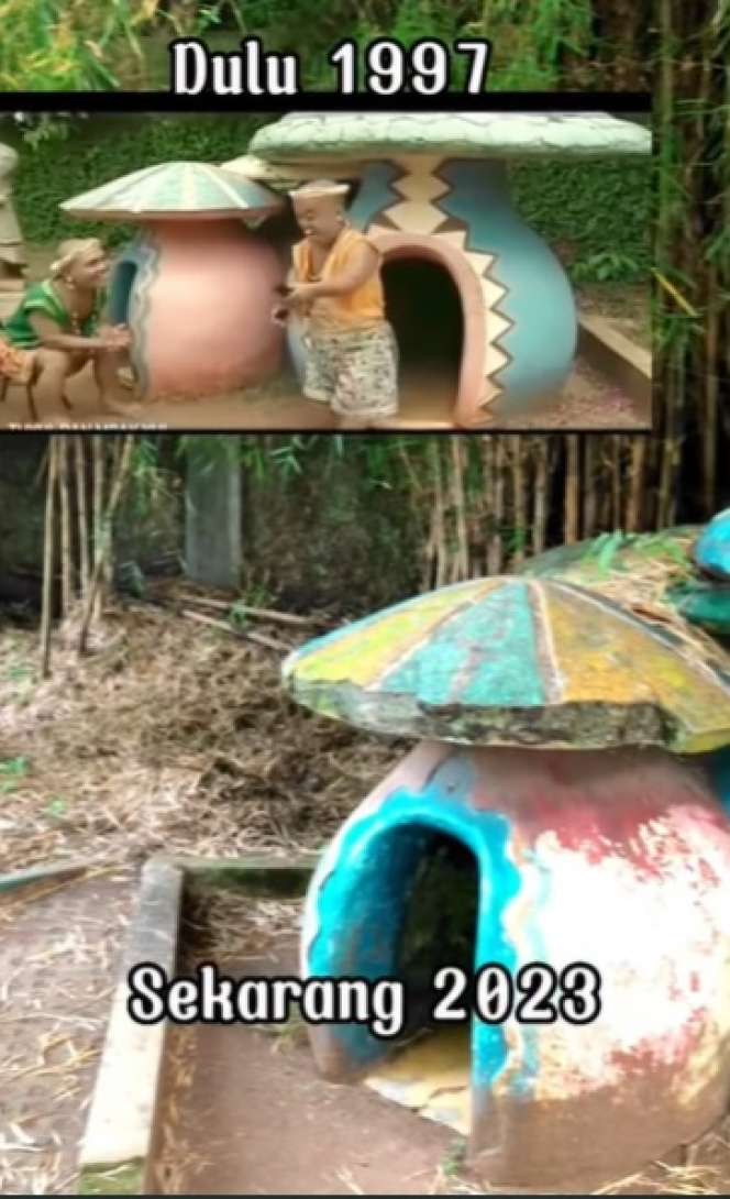 Potret Dulu VS Sekarang Taman Bermain Lokasi Syuting Sinetron `Tuyul dan Mbak Yul`, Vibes 90-an Bikin Nostalgia!