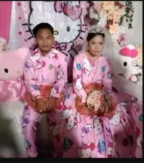 Sederet Potret Baju Pengantin Low Budget Ini Bikin Tepok Jidat, Idenya Anti Mainstream!