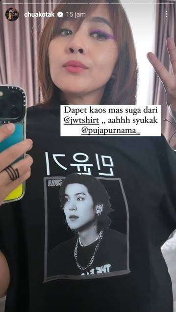 10 Gaya Artis Nonton Konser Suga BTS, Ada Menteri BUMN Erick Tohir, Gayanya Kpopers Abis!