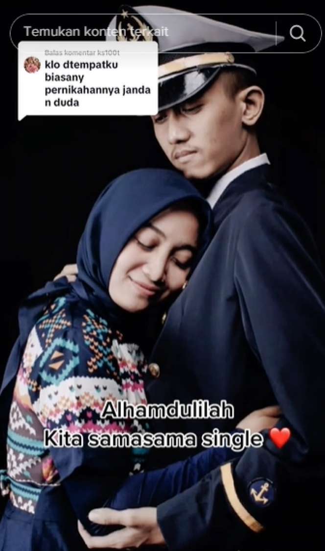 Viral Pasangan Nikah Hemat Cuma di KUA, Tidak Pakai Makeup dan Kebaya, Netizen : Pernikahan Teririt