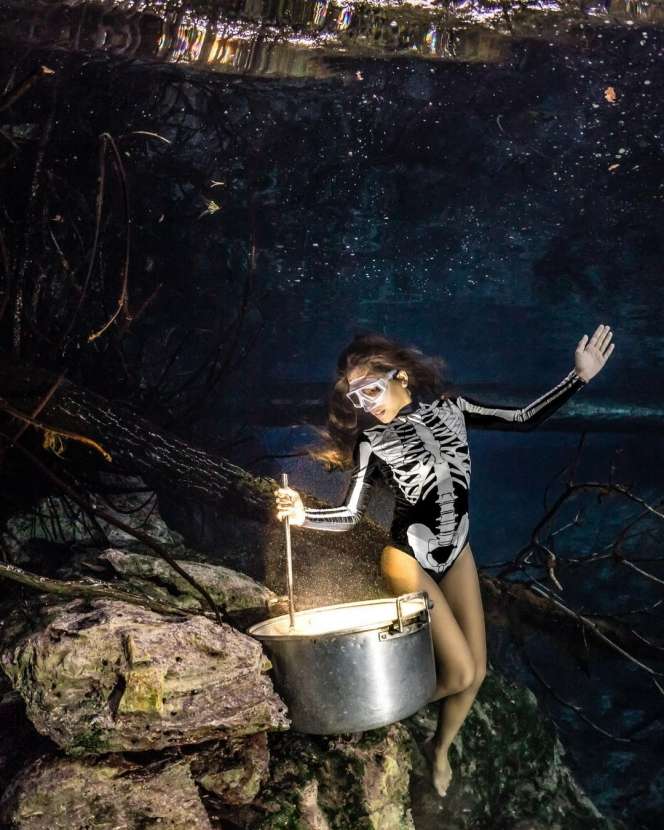 Potret Nikita Fima yang Diduga Punya Hubungan Spesial dengan Dikta, Ternyata Punya Segudang Prestasi di Dunia Diving!