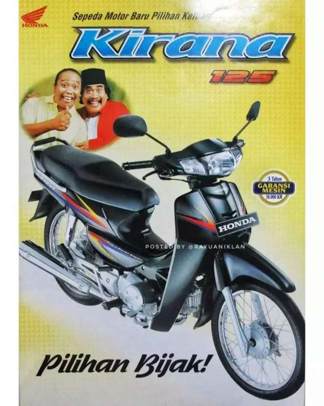 Potret Gaya Seleb Jadi Bintang Iklan Kendaraan Jadul, Ada yang Bisa Tebak?