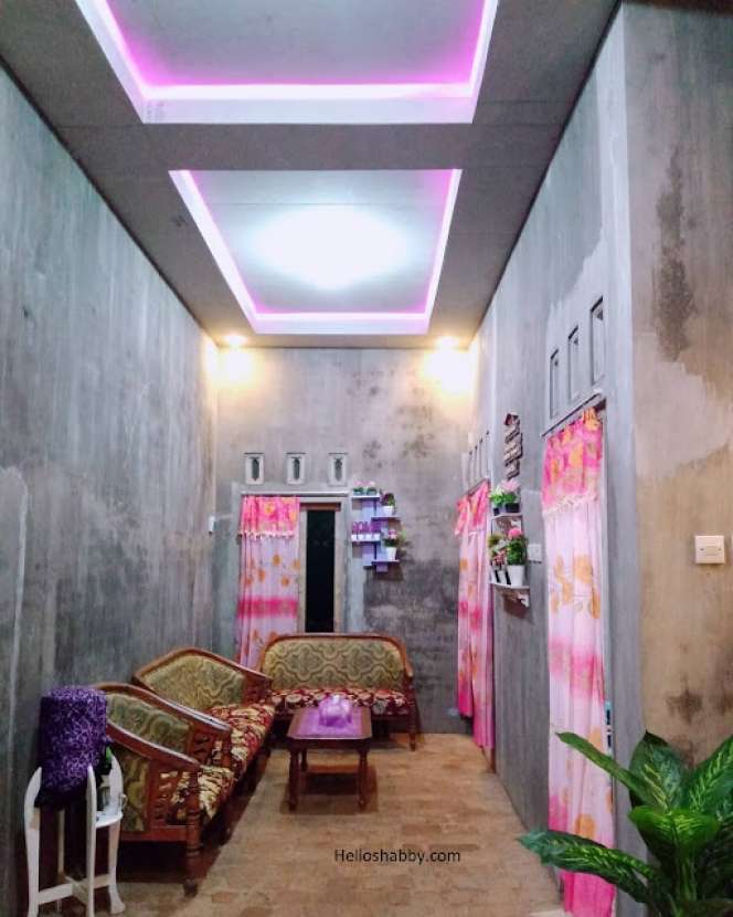 Potret Rumah Polos Tanpa Cat dan Berlantai Bata, Desainnya Sederhana Namun Interiornya Menakjubkan!