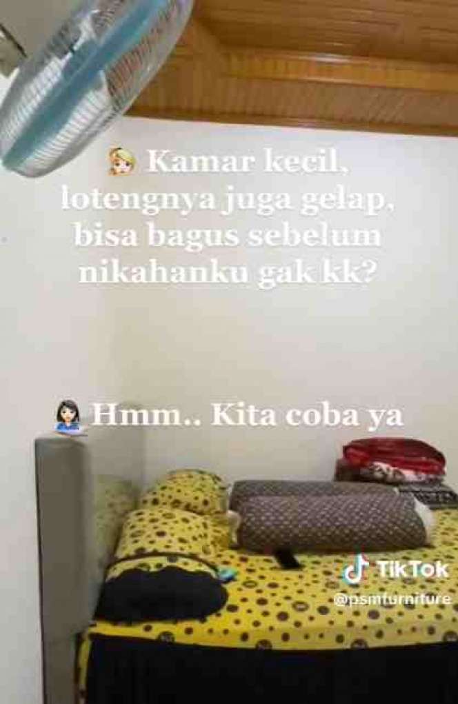 Potret Transformasi Kamar Khusus Pengantin Baru Setelah di Makeover, Pas Lihat Hasilnya Bikin Tercengang!