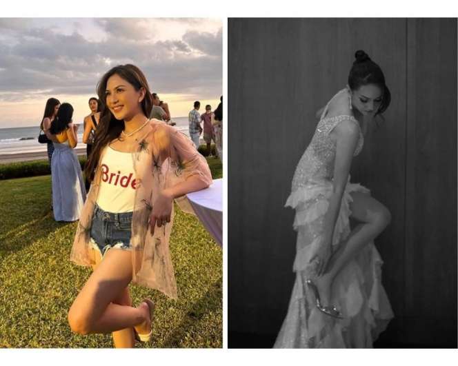 Potret Adu Gaya Resepsi Enzy Storia VS Jessica Mila